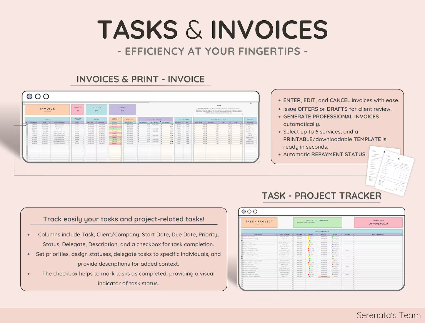 All-in-One Business Dashboard for Service Providers