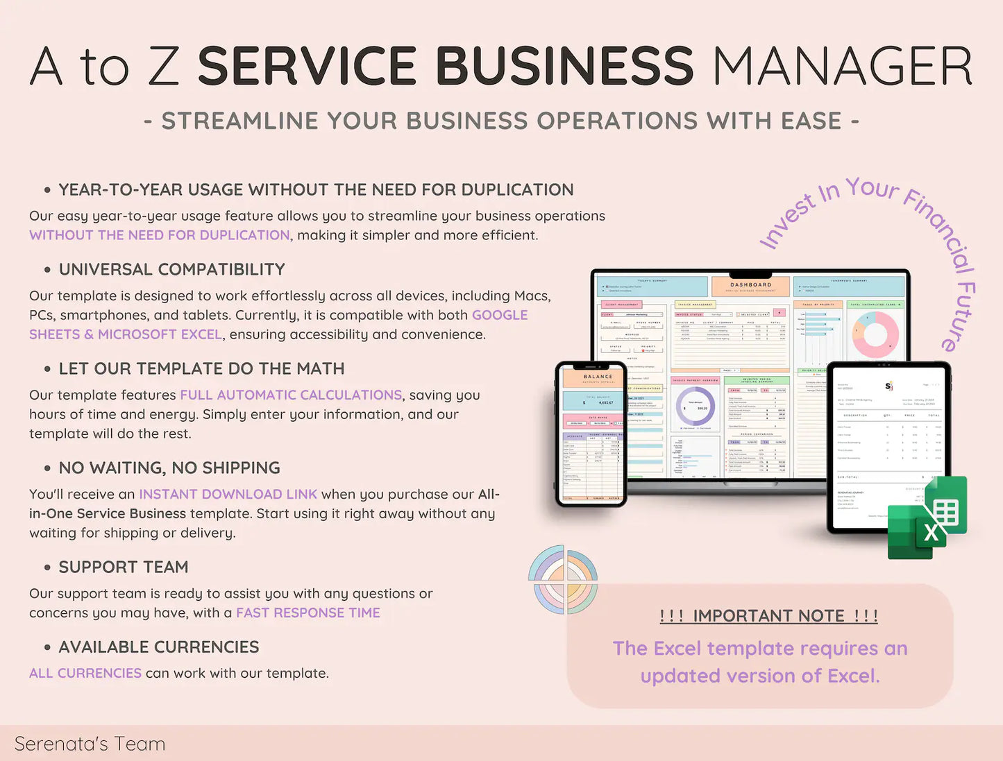 All-in-One Business Dashboard for Service Providers