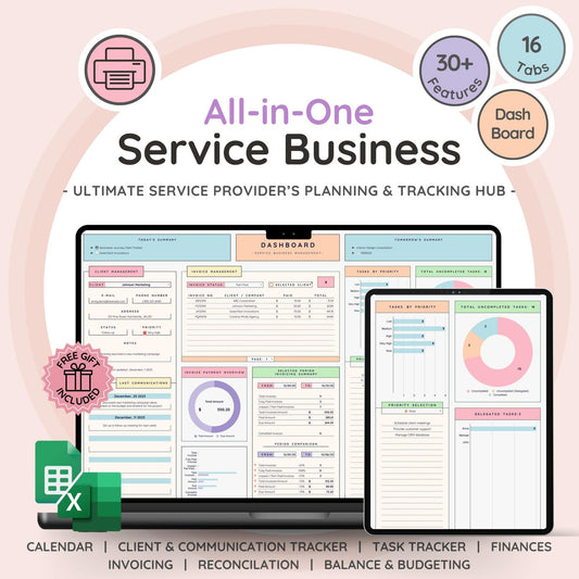 All-in-One Business Dashboard for Service Providers
